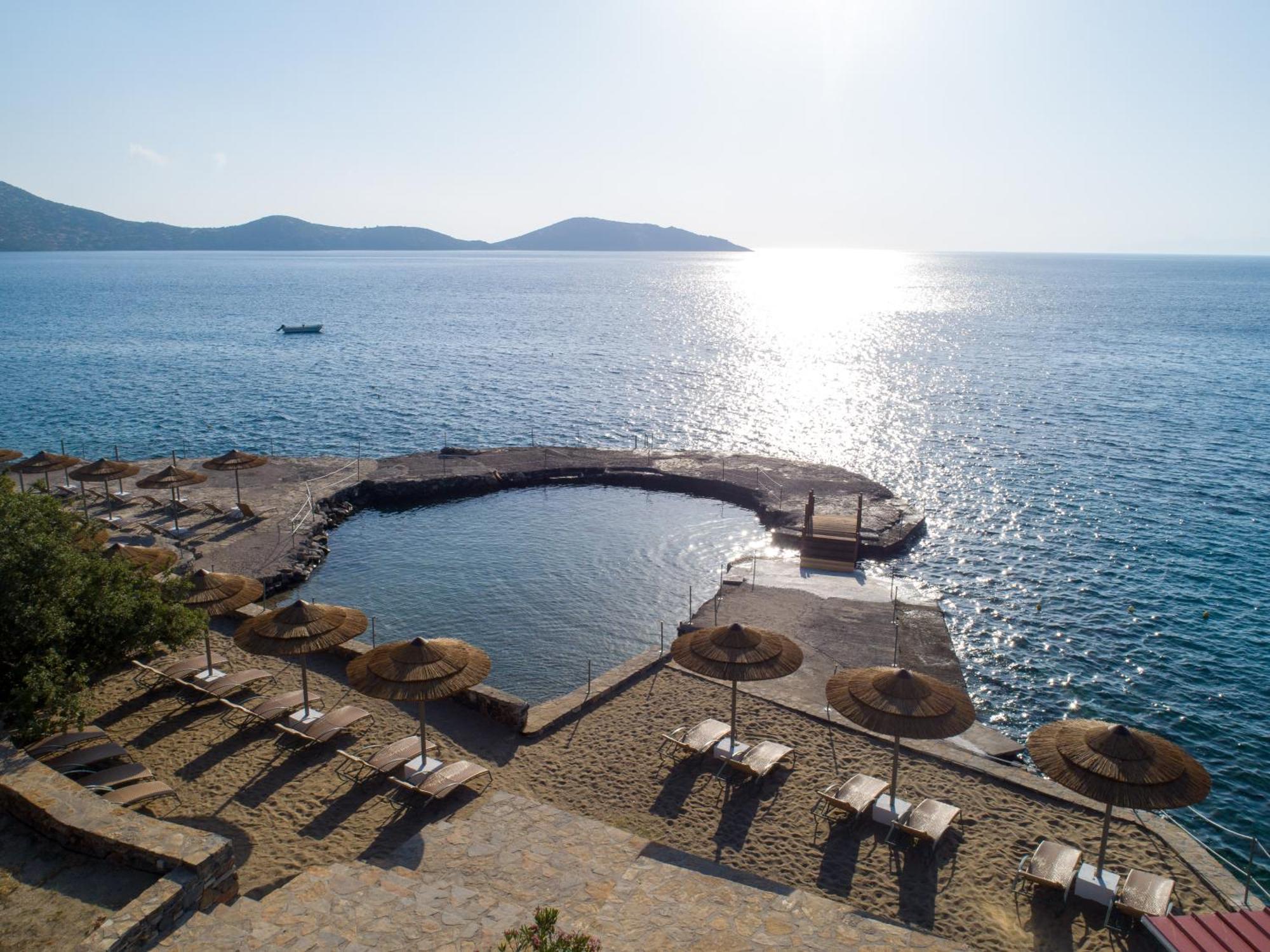 Elounda Breeze Resort Bagian luar foto